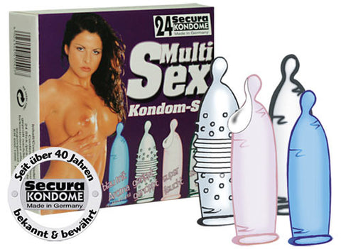 Secura-Multi Sex Pack of 24