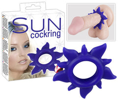 Silicone Play Sun Ring red