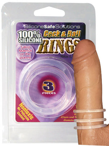 Pack of 3 Cock Rings