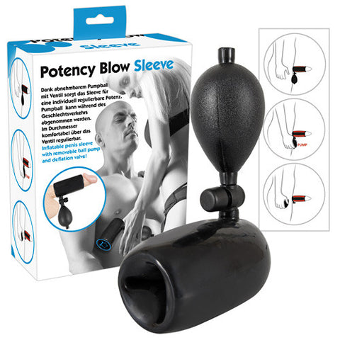 Inflatable Cockring long