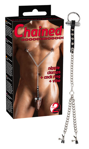Single Speed Ring with Nipple Clamps