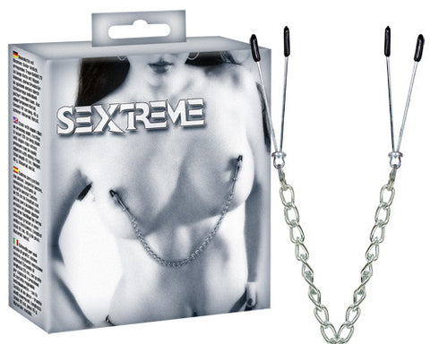Nipple Chain with Clamps