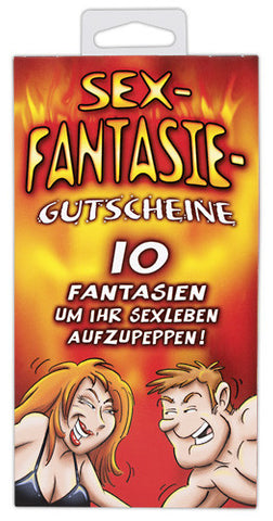 Sex Fantasy Vouchers