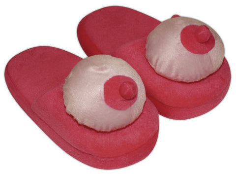 Plush Slippers »Boobs«