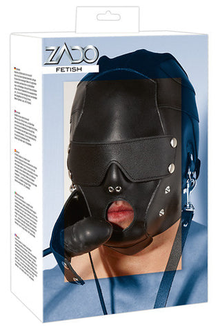 Leather Headmask Gag