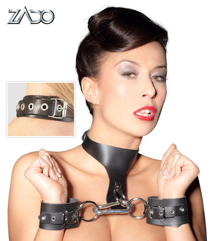 Leather Bondage Set