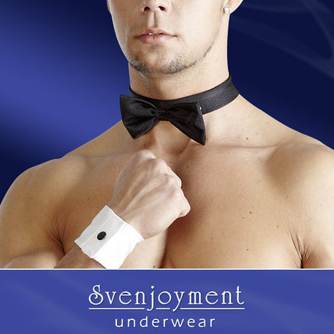 Men's Bow Tie and Cuffs