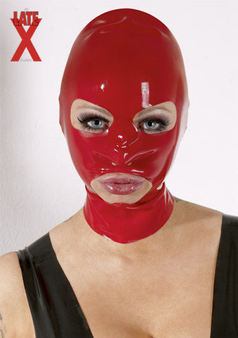 Latex Mask red