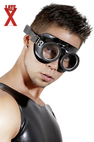 Latex protection glasses