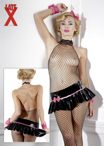 Latex Mini Skirt